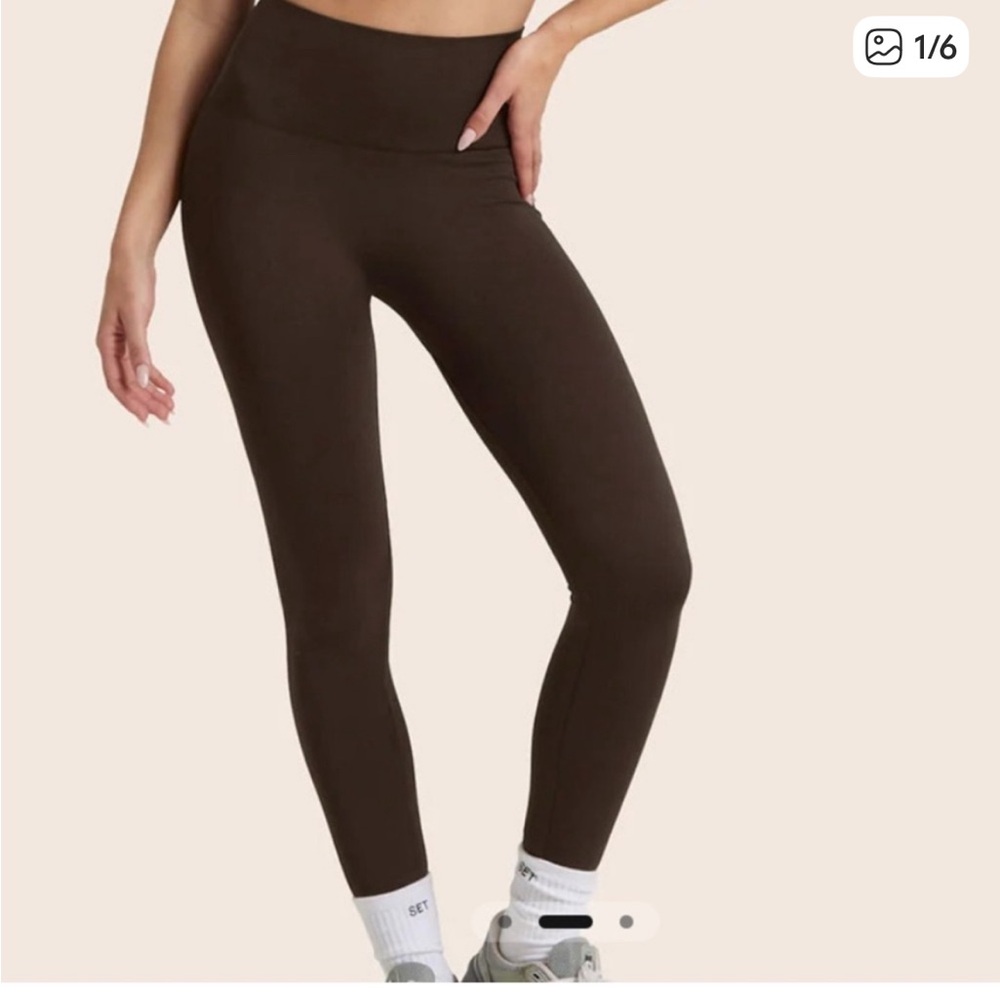 SET Active Espresso High Rise Leggings